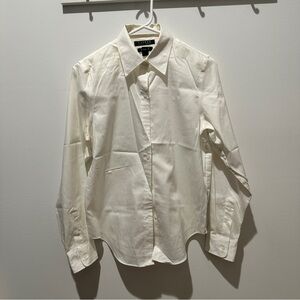 White Ralph Lauren dress shirt.